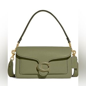 Coach Tabby 26 Pebbled in Moss with Gold hardware 🌳